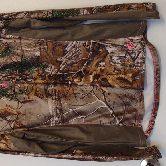 Game Winner Real Tree Felted Lightweight Fleece Camo Top size Small - Picture 4 of 12